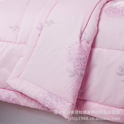 【生態(tài)玫瑰木棉 磨毛印花夏被 空調(diào)被 批發(fā)零售】價格,廠家,圖片,通州區(qū)川姜鎮(zhèn)杜倩家用紡織品經(jīng)營部-